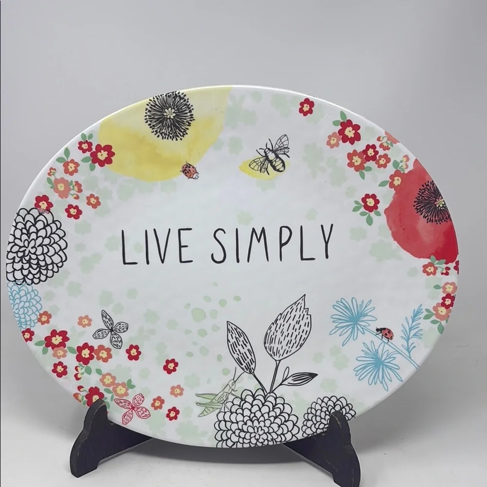 CELEBRATE‎ SPRING TOGETHER Live Simply Melamine Platter Tray